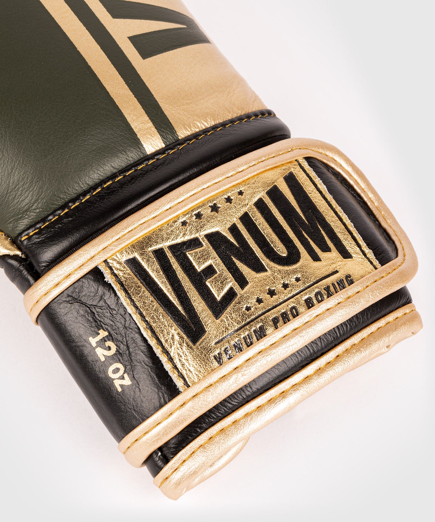 Guantoni da boxe professionali Venum Shield – Velcro - Cachi/Oro