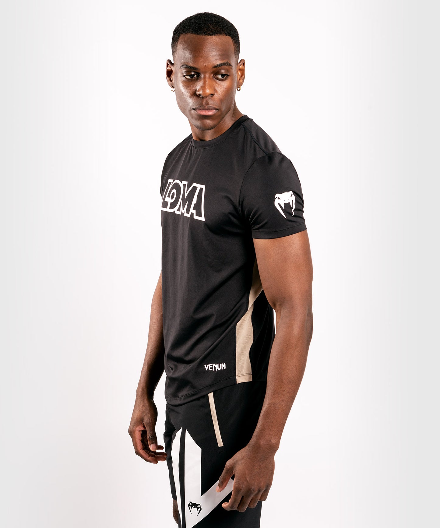 Venum Origins Dry-tech T-Shirt - Nero/Bianco