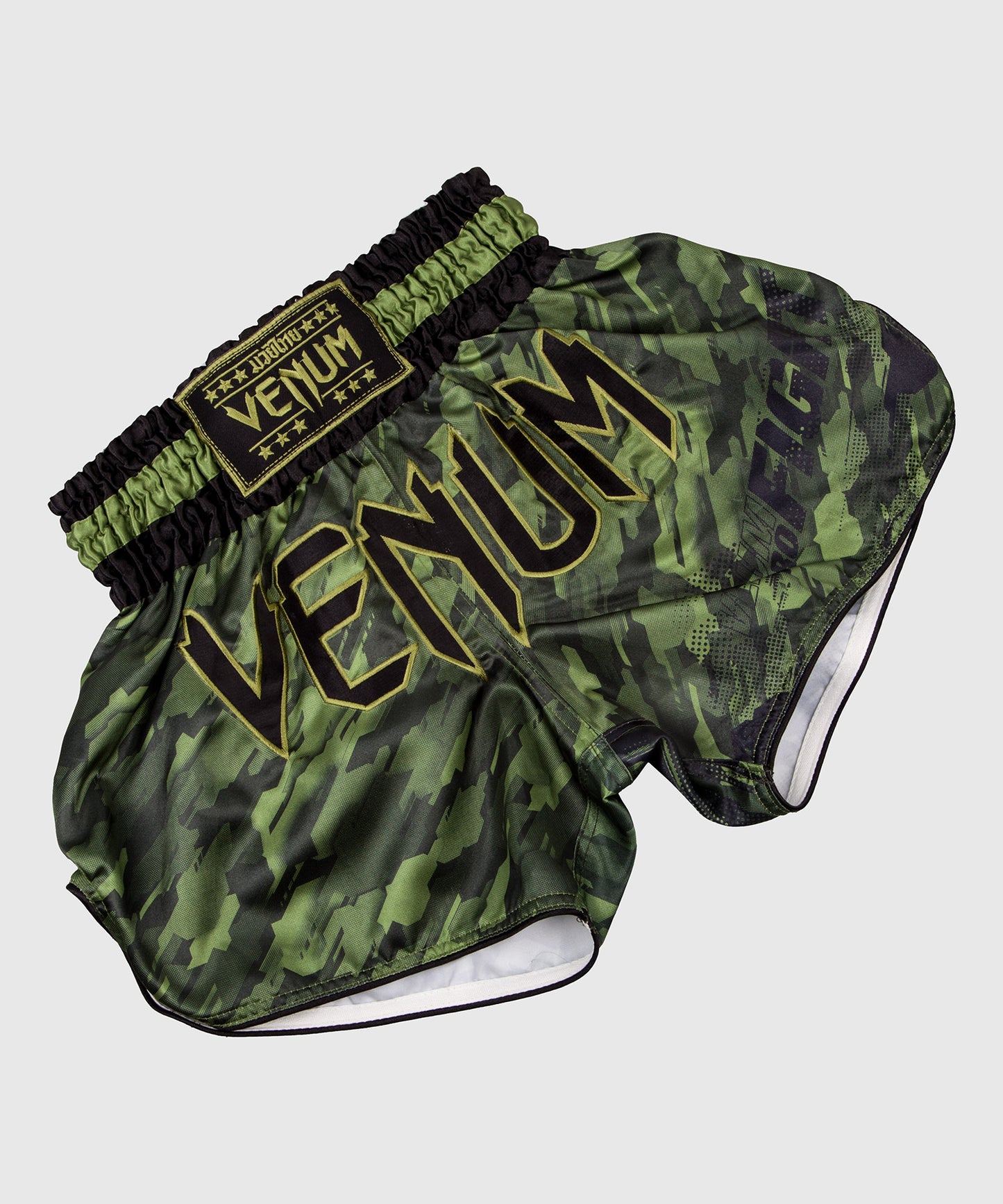 Pantaloncini da Muay Thai Venum Tecmo - Cachi