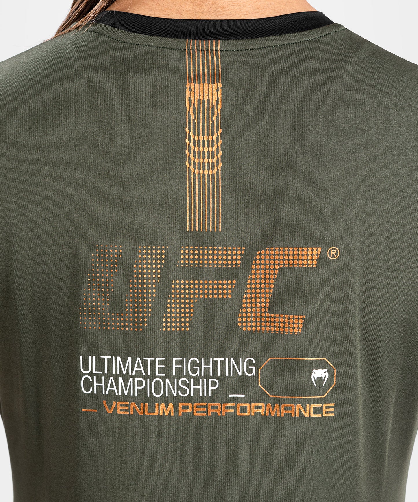 UFC Adrenaline by Venum Fight Week Maglietta Dry-Tech da Donna - Khaki/Bronzo