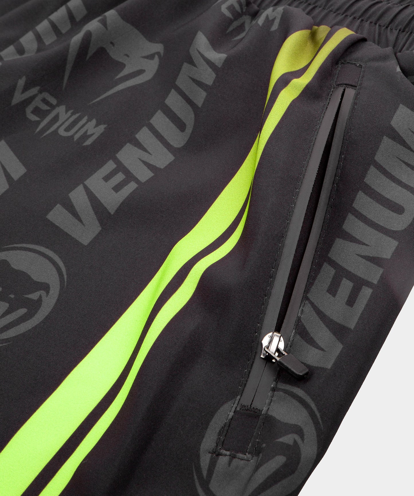 Pantaloncini Palestra Venum Logos - Nero/Giallo neo