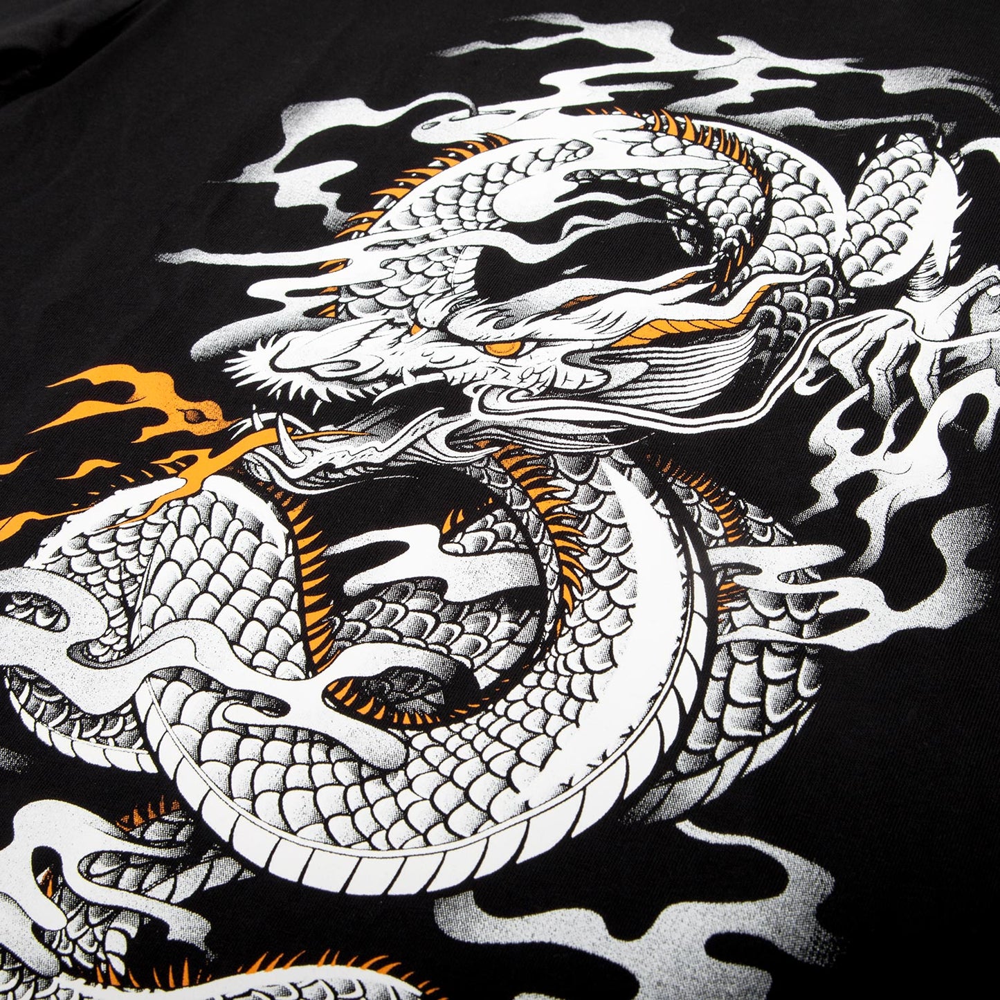 T-shirt Venum Dragon's Flight - Nero/Bianco