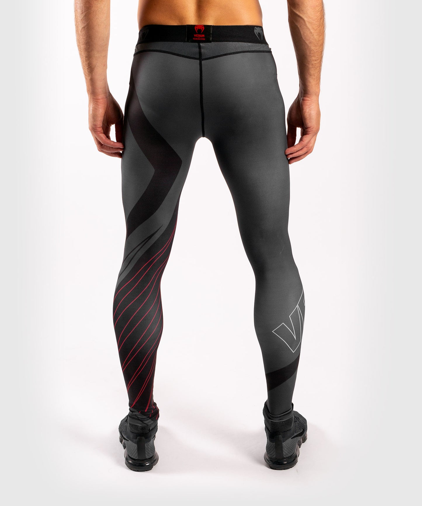 Leggings Venum Contender 5.0 - Nero/Rosso