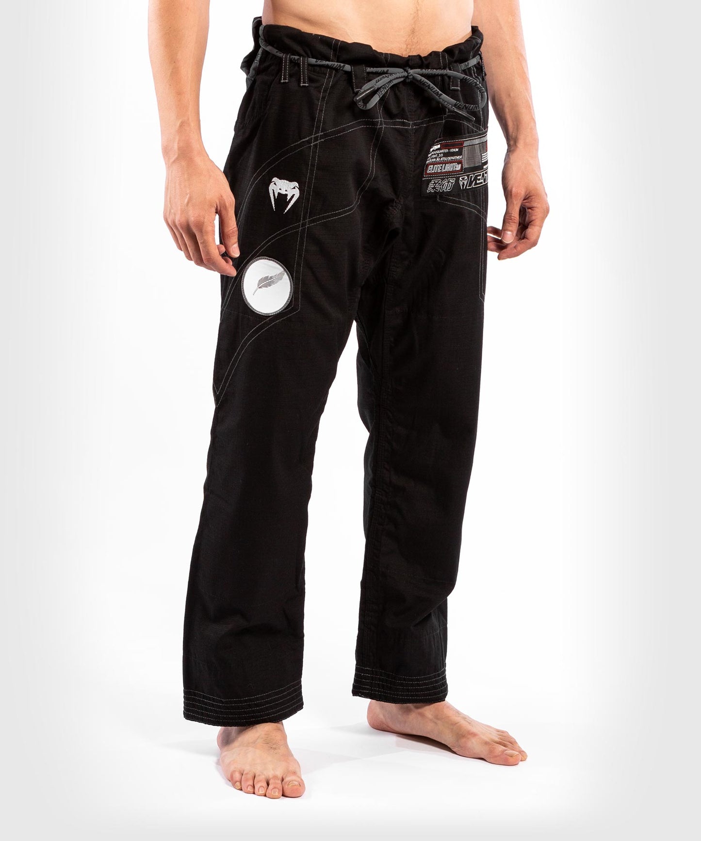 Kimono Venum Elite 3.0 Light BJJ - Nero