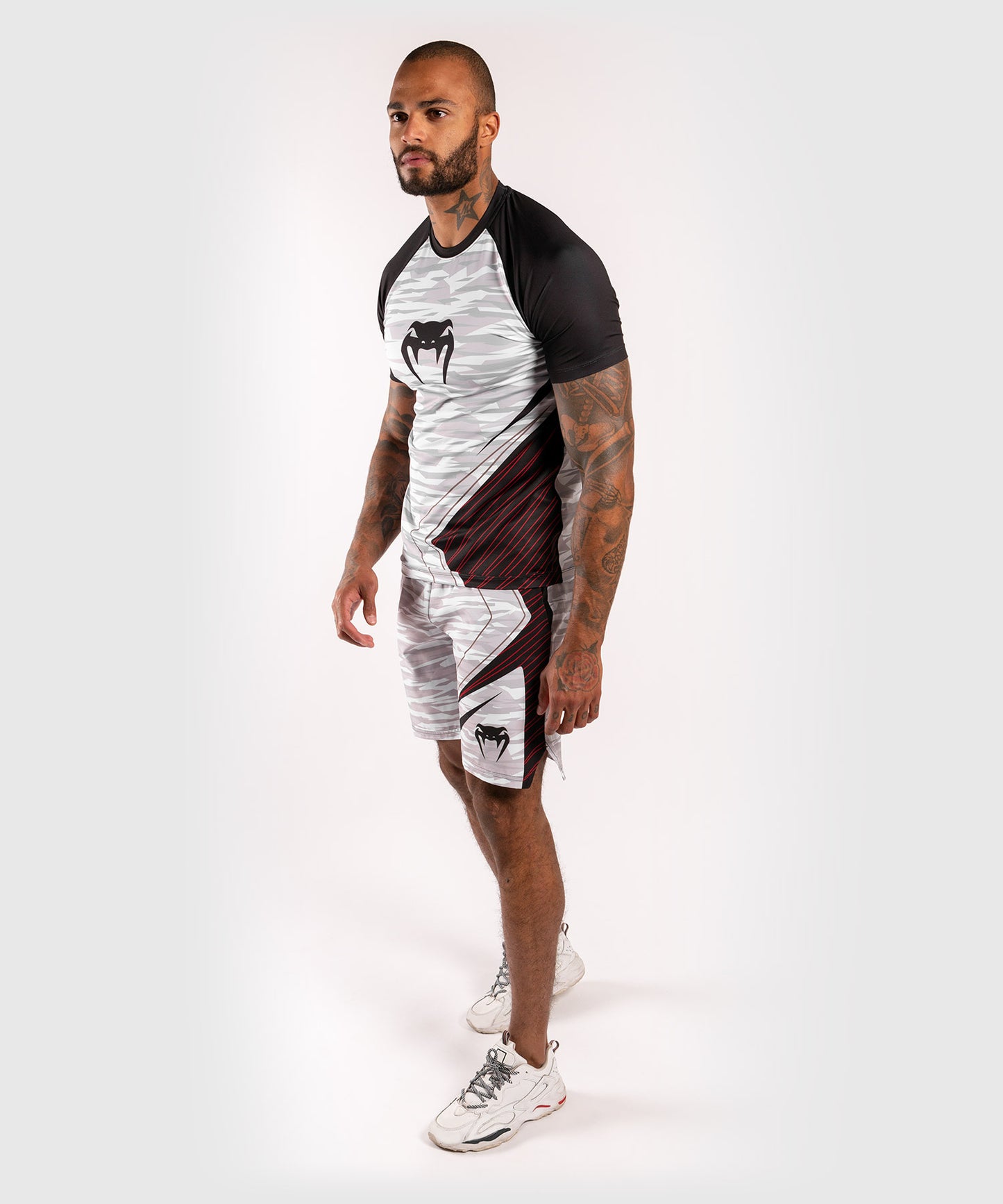 T-shirt Venum Contender 5.0 Dry-Tech - White/Camo