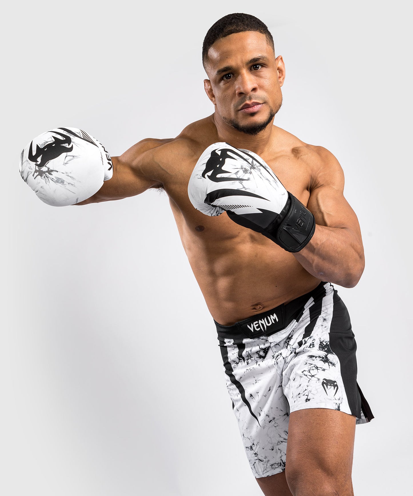 Pantaloncini da combattimento Venum G-Fit Marble - Marmo