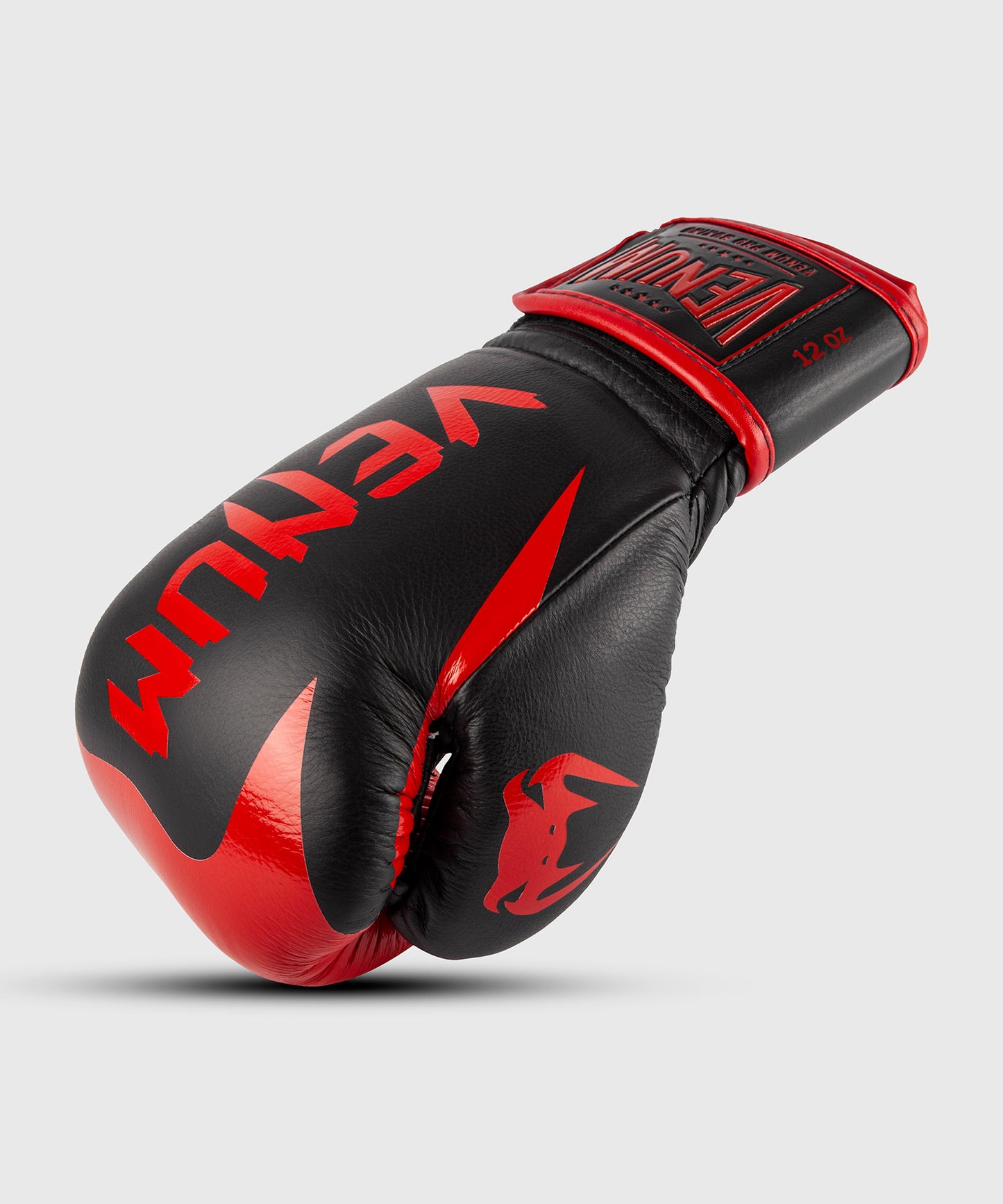 Guantoni da boxe professionali Venum Hammer – Velcro - Nero/Rosso