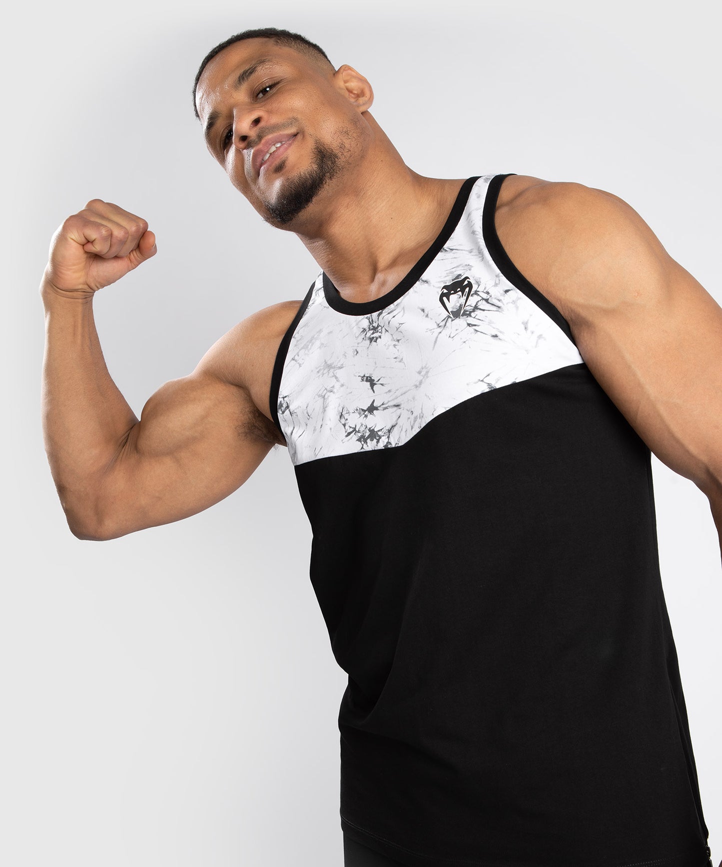 Canotta Venum Laser - Nero/Marmo