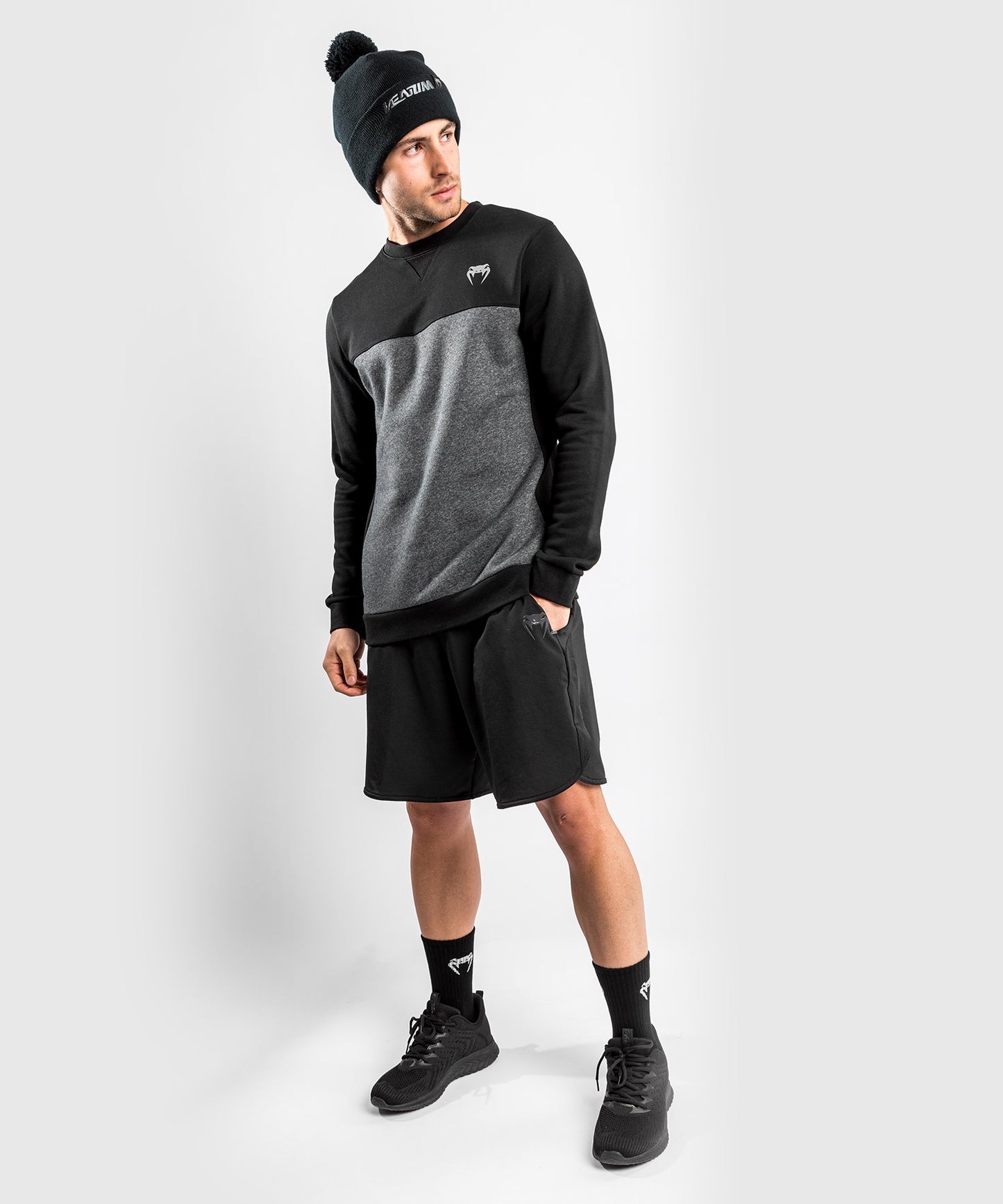 Pantaloncini da allenamento Venum Contender Evo - Nero/Nero
