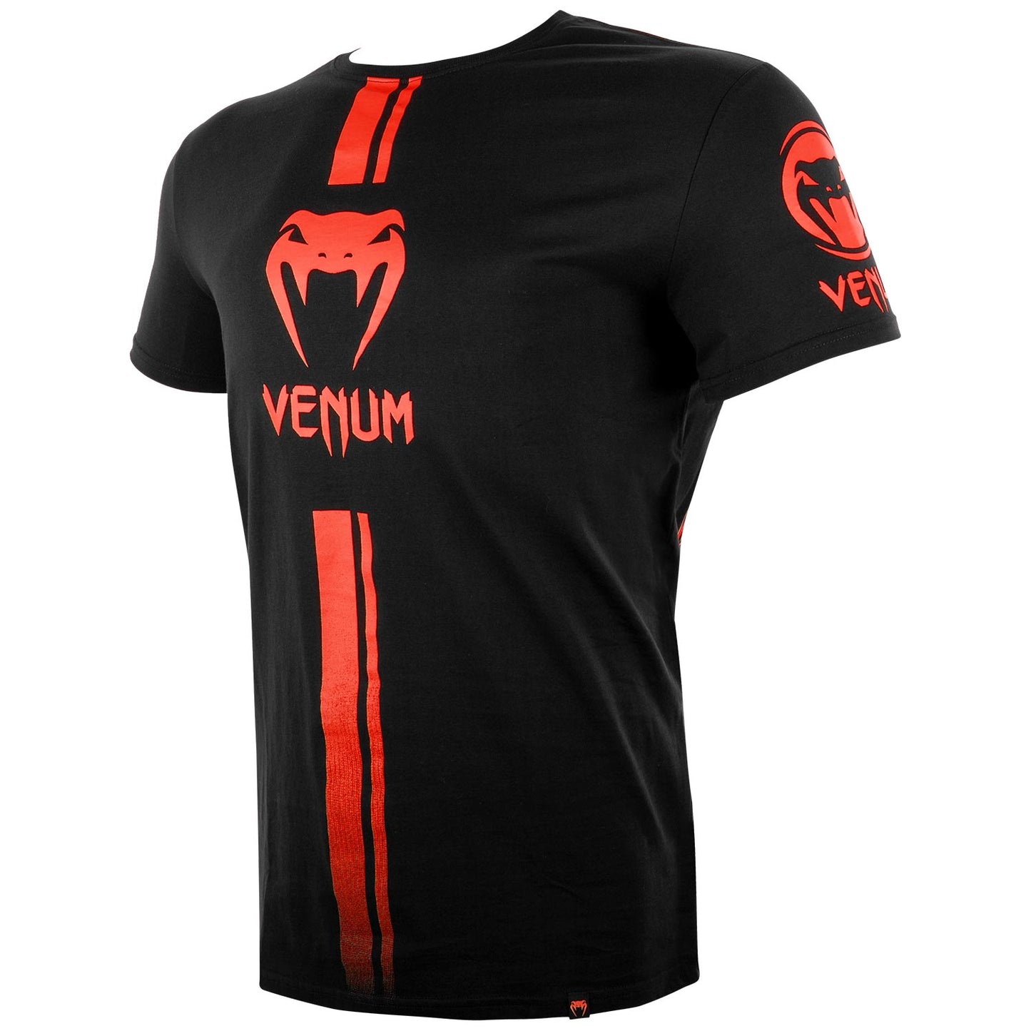 T-shirt Venum Logo - Nero/Rosso