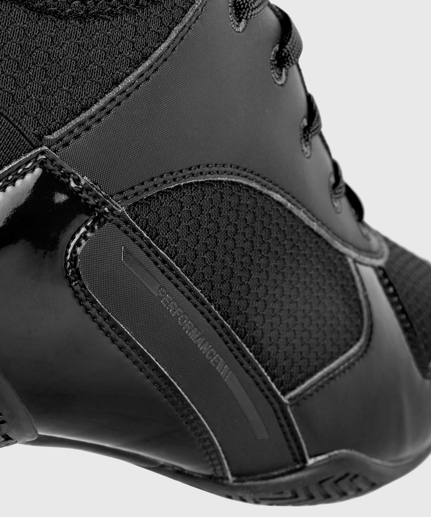 Scarpe da boxe Elite - Neri/Neri