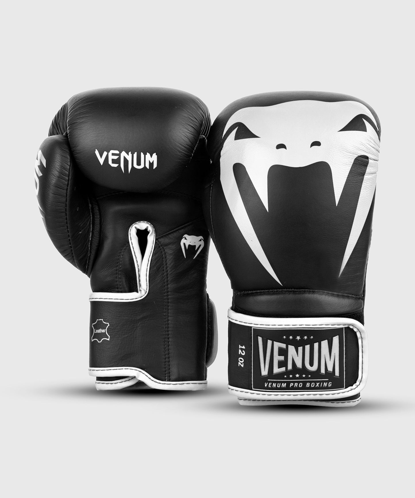 Guantoni da boxe professionali Venum Giant 2.0 – Velcro - Nero/Bianco