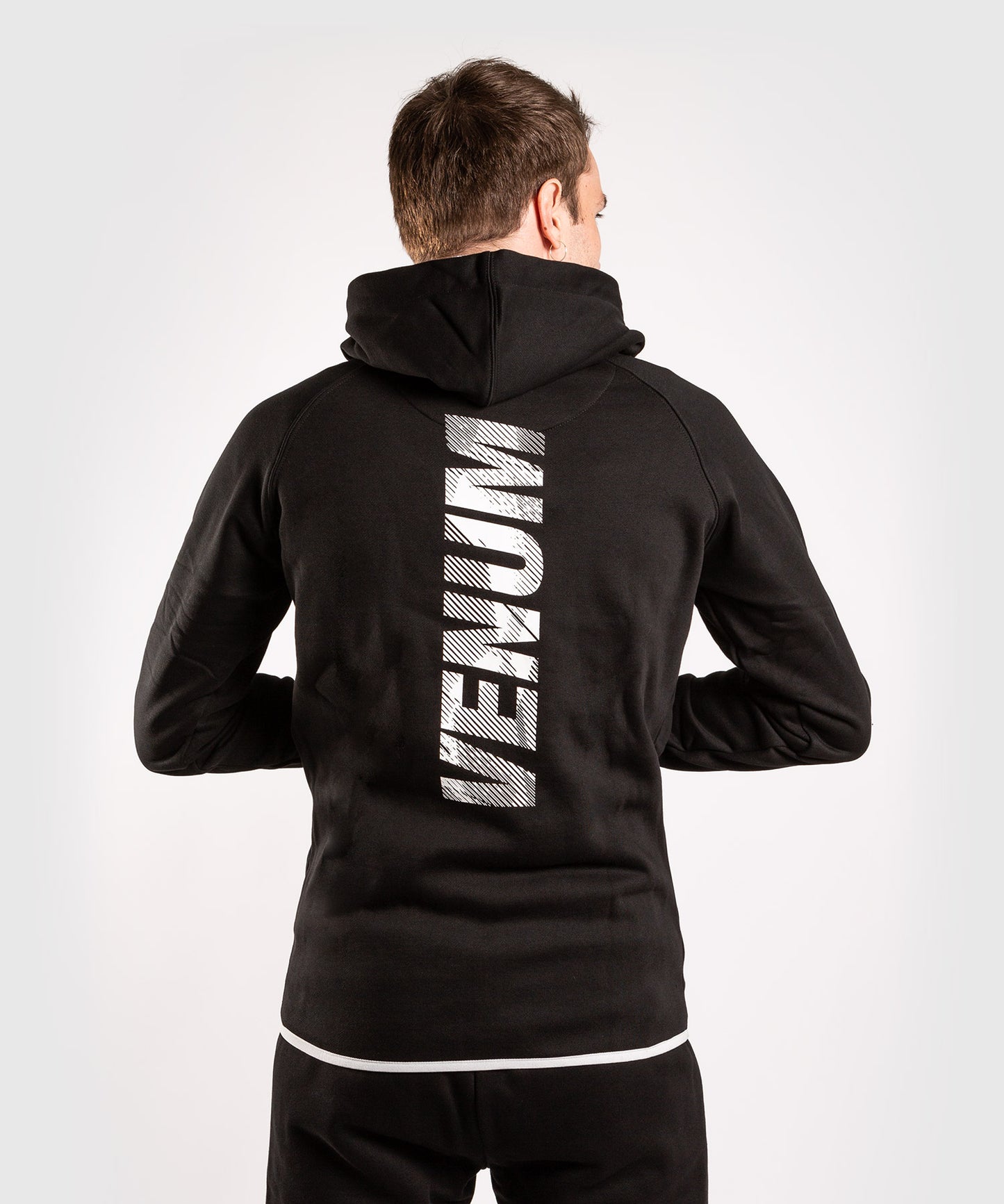 Felpa con cappuccio Venum Giant - Nero/Bianco