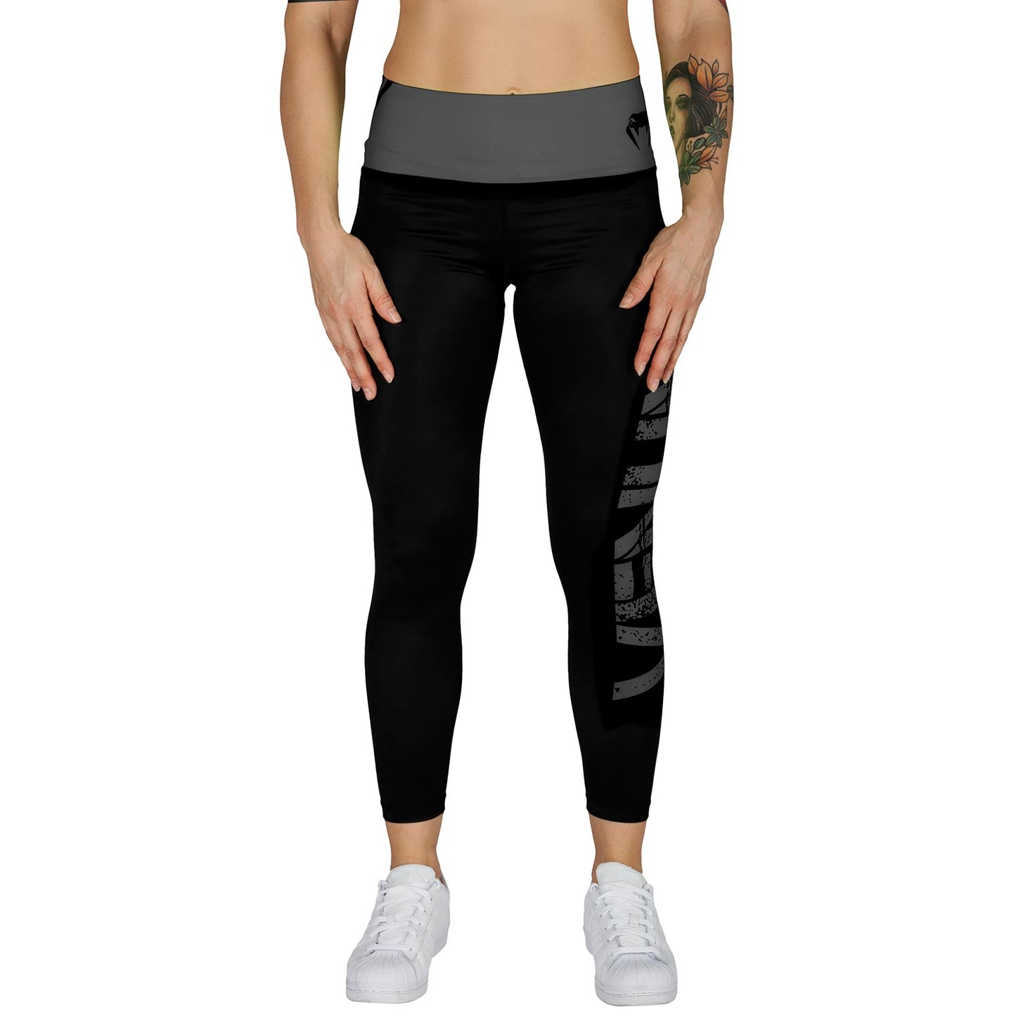 Leggings Venum Power - Nero/Grigio