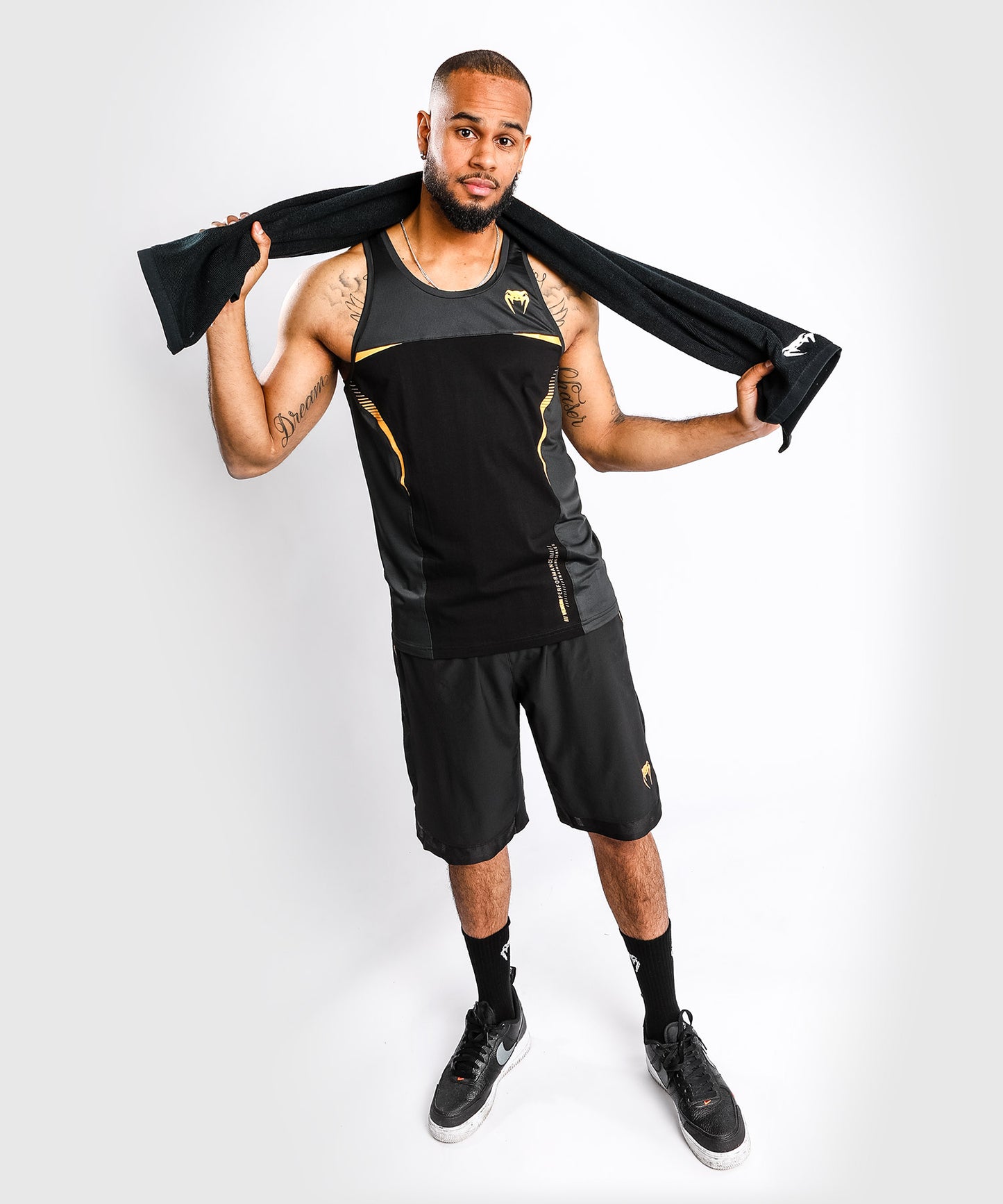Canotta Venum Tempest 2.0 - Nero/Oro