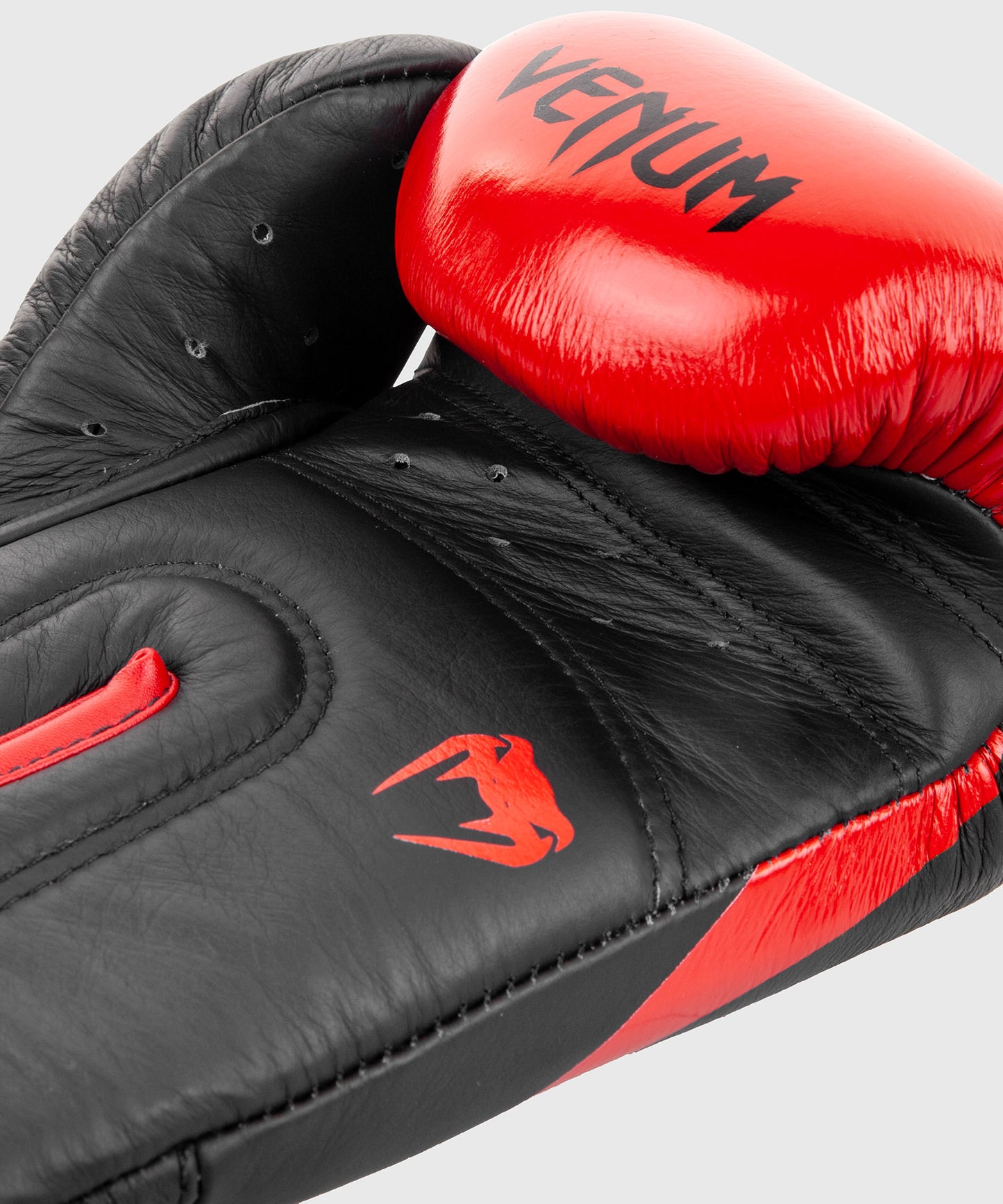 Guantoni da boxe professionali Venum Hammer – Velcro - Nero/Rosso