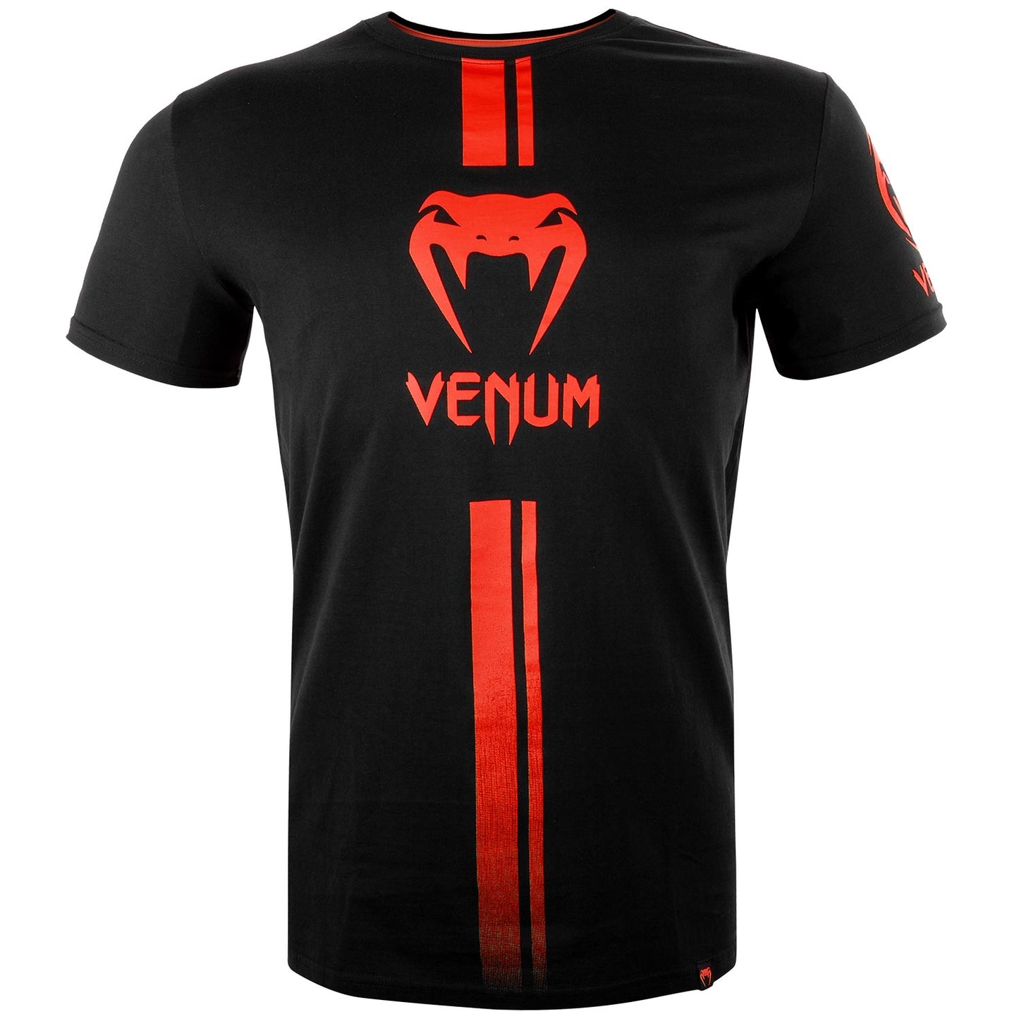 T-shirt Venum Logo - Nero/Rosso
