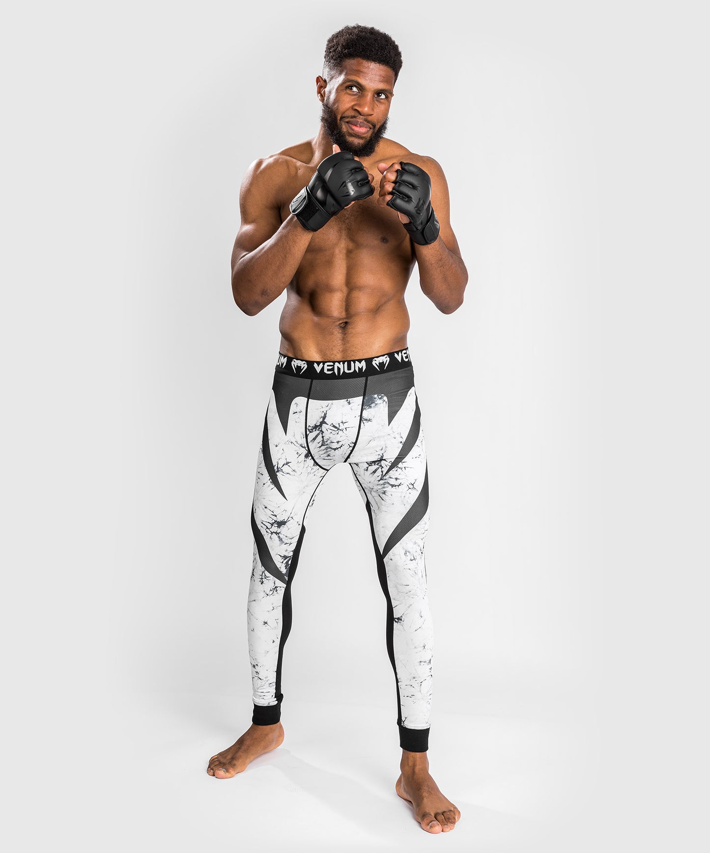 Pantaloni a compressione Venum G-Fit Marble - Marmo