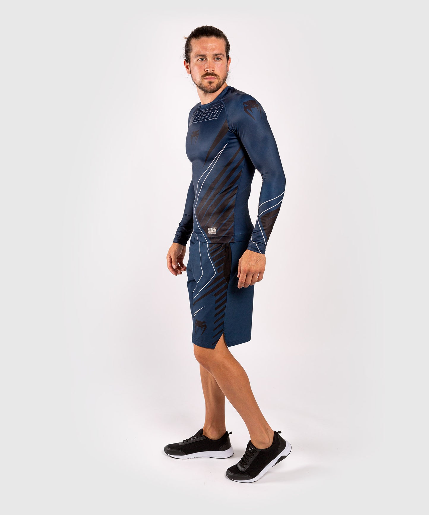 Rashguard Venum Contender 5.0 - maniche lunghe - Marina/Sabbia
