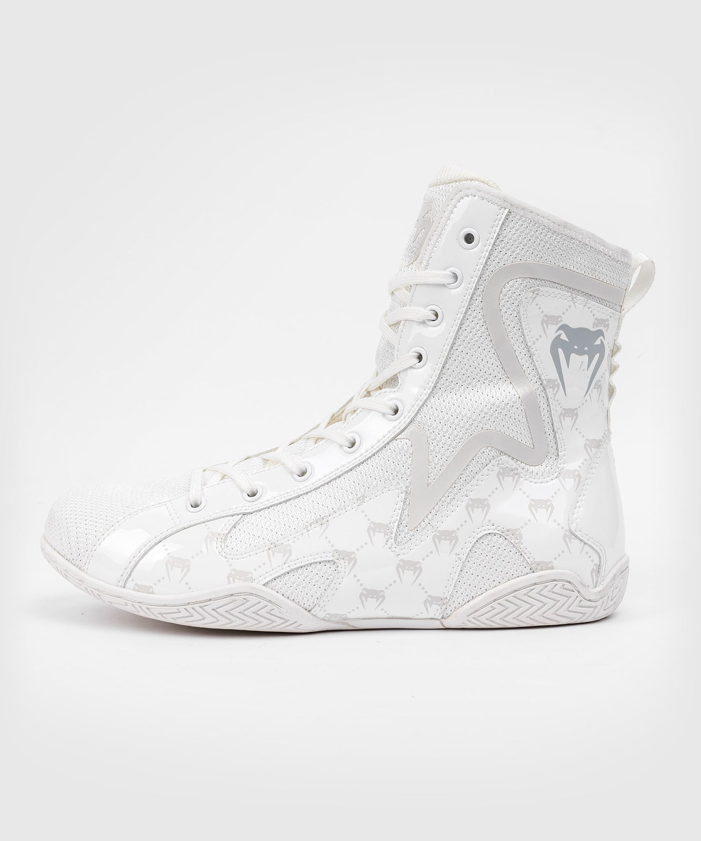 Scarpe da boxe Venum Elite Evo Monogram - Bianche/Bianco sporco